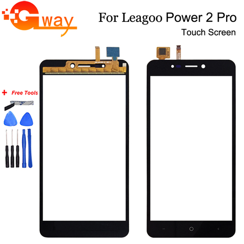 Pour Leagoo Power 2 Pro écran tactile numériseur écran tactile parfait pièces de réparation accessoire de téléphone portable + outils + adhésif ► Photo 1/5