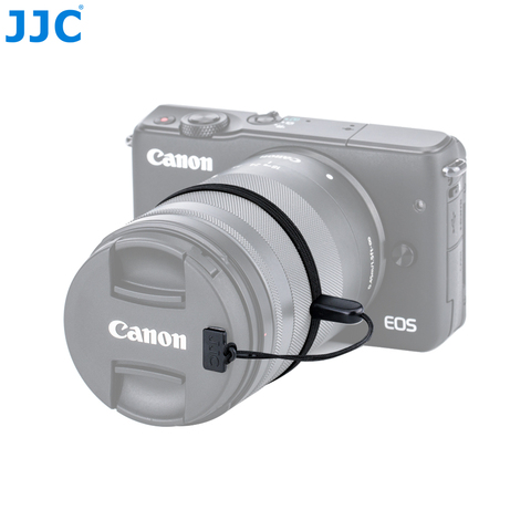 JJC DSLR/Hybride Capuchon D'objectif D'appareil Photo Gardien Titulaire avec autocollant 3m pour Canon Nikon Sony Olympus Fujifilm ► Photo 1/6