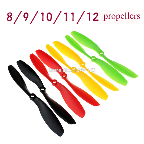 5 paires/10 pièces FT, accessoires d'hélice CCW pour RC FPV multi-copter 4.5, 5 paires/10 pièces FT 8x8045 4.7/9x9047 4.7/11x1147 4.5/12x1245 quadrirotor ► Photo 1/6