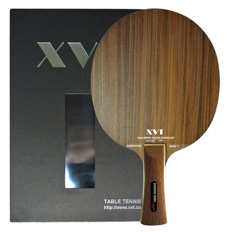 Haut de Gamme XVT Palissandre Nano 7 Lame De Tennis De Table/ping-pong lame/tennis de table bat ► Photo 1/2