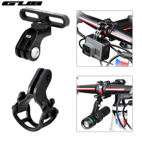 GUB 609 vélo guidon tige support de montage pour sport caméra montage porte-vélo adaptateur monture pour GoPro caméra lampe de poche ► Photo 1/6