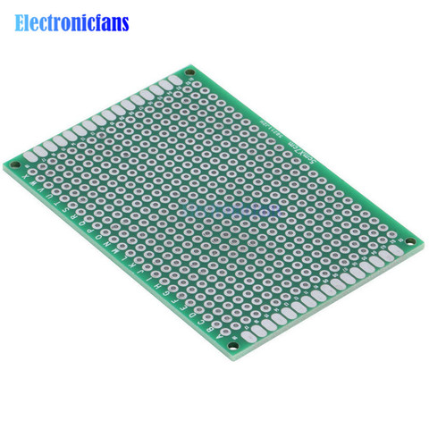 10 pièces Prototype carte PCB Protoboard étamé universel platine de prototypage prototypage sans soudure FR4 PCB Double face 5x7 cm 50x70mm FR4 ► Photo 1/6