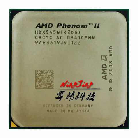 Processeur d'unité centrale double cœur AMD Phenom II X2 545 3.0 GHz HDX545WFK2DGI HDX545WFK2DGM Socket AM3 ► Photo 1/1