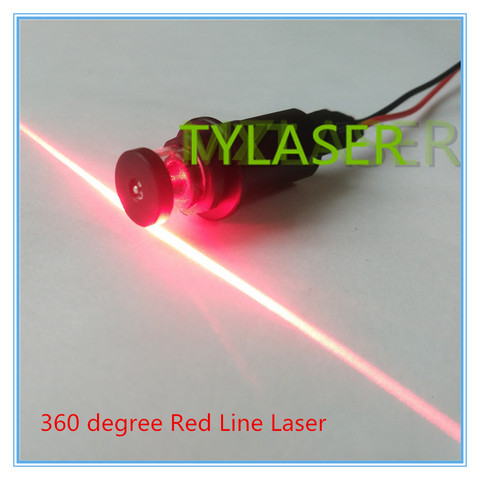Module de ligne Laser rouge, 360 degrés 650nm 50mw 100mw pour le niveau Laser ► Photo 1/4