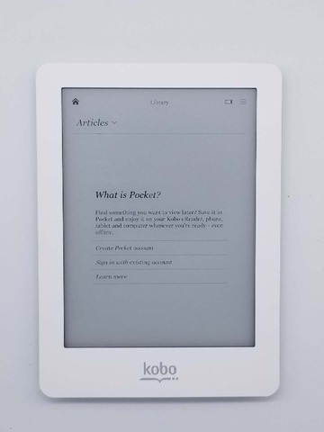 FO – liseuse de livres électroniques 6 pouces Kobo Glo N613, écran tactile, 1024x768, wi-fi, 2 go ► Photo 1/6