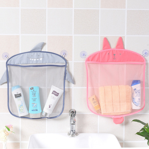 Sac en filet pour jouets de bain de bébé, sac en filet pour jouets de salle de bain pour enfants, filet de dessin animé en forme d'animal, tissu imperméable, jouets de sable, rangement de plage ► Photo 1/6