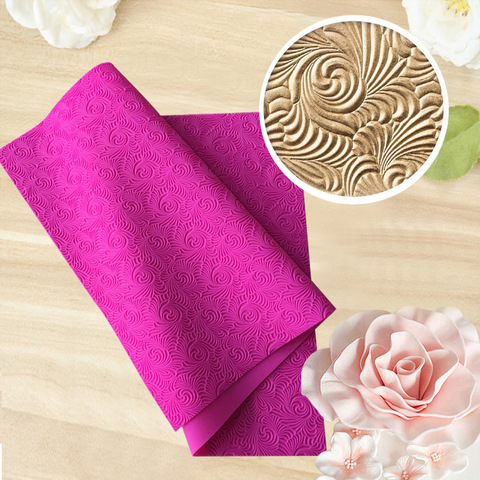 Moule à Fondant en Silicone motif spirale, tapis de dentelle, tapis d'impression, moule à gâteau en dentelle, tapis à sucre en Silicone décoratif H857 ► Photo 1/3