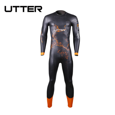 UTTER Volcano – maillot de bain pour hommes, manches longues, Triathlon, 5MM, Yamamoto, néoprène, surf ► Photo 1/6