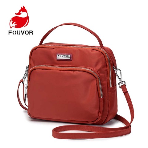 Fouvor – sac à main de luxe pour femmes, sacoche en Nylon décontractée, pochette de styliste, sac à bandoulière pour dames ► Photo 1/6