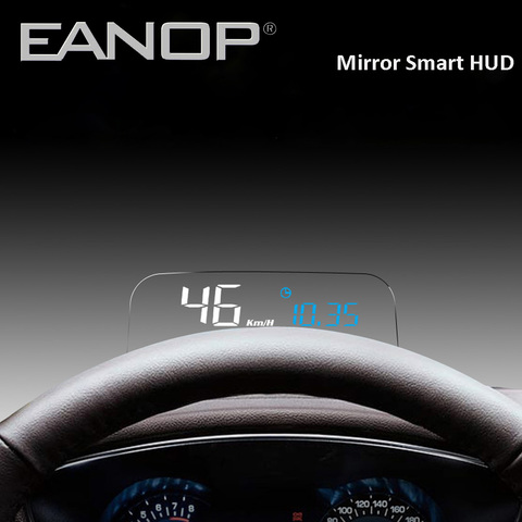 M20 miroir HUD Auto voiture HUD affichage tête haute OBD2 projecteur de vitesse  compteur de vitesse KMH/KPM température et consommation d'huile etc. -  Historique des prix et avis