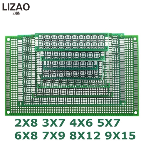 Circuit imprimé universel pour Arduino, 9x15, 8x12, 7x9, 6x8, 5x7, 4x6, 3x7, 2x8 cm ► Photo 1/6