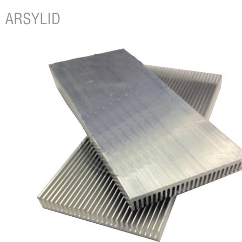 2 pcs/lot 300 100x41x8mm En Aluminium dissipateurs, électronique radiateur, de refroidissement le bloc d'aluminium ► Photo 1/2