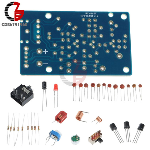 BRICOLAGE KITS 1.5-9V 3.3mA-29mA 76-108MHz FM Sans Fil Microphone Suite FM Radio Module Émetteur ► Photo 1/5