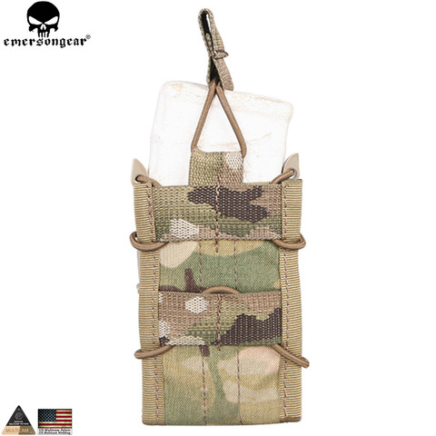 EMERSONGEAR Tactique Unique Fusil Mag Poche Militaire Armée Chasse Utilitaire Multicam Magazine Pouch pour M4 M14 AK G3 EM6345 ► Photo 1/5