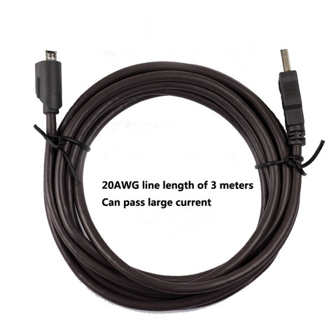 Andrews – câble de données Micro USB 20awg à courant large, charge rapide, longueur de 3m ► Photo 1/1