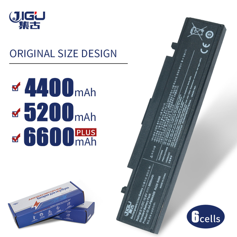 JIGU Batterie D'ordinateur Portable Pour Samsung AA-PB9NS6B PB9NC6B R580 R540 R519 R525 R430 R530 RV511 RV411 RV508 R528 Aa Pb9ns6b 6 CELLULES R730 ► Photo 1/6