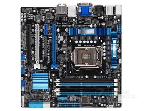 Carte mère d'origine pour carte mère ASUS P8Z77-M PRO LGA 1155 DDR3 pour I3 I5 I7 32 GO USB2.0 USB3.0 Z77 carte mère de bureau ► Photo 1/1