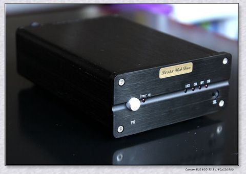 Décodeur Audio fini noir L9016DAC ES9016 HiFi DAC Fiber coaxiale SA9277 décodeur USB DSD ► Photo 1/1