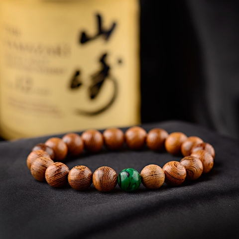 Mode hommes 10MM naturel en bois perlé Bracelets Homme classique ethnique bouddhisme pierre naturelle perles Bracelet femmes Yoga bijoux ► Photo 1/6