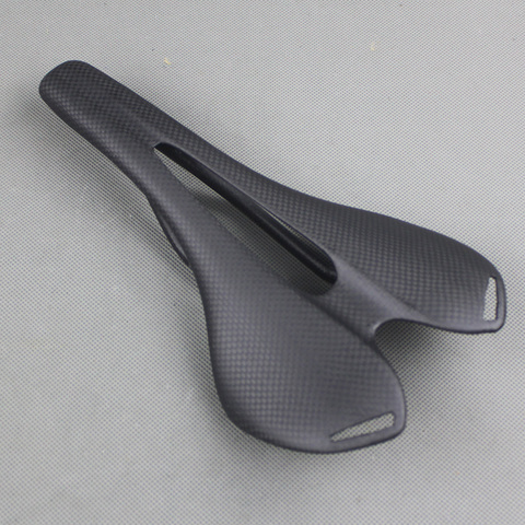 Selle de vtt VTT entièrement en carbone 275, accessoires de vélo de route, finition 3k ud, pièces de bicyclette y de bonne qualité, 143 x mm, promotion ► Photo 1/6