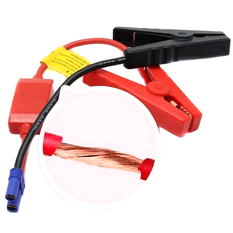 1 PC Nouveau D'urgence Plomb Câble Batterie Alligator Pince Clip Pour Camions De Voiture Jump Starter P00 ► Photo 1/6