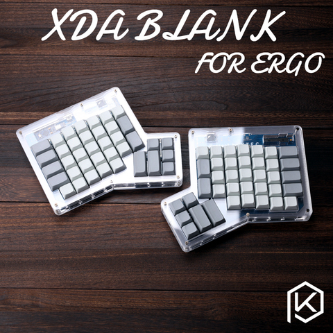 Xda ergodox-touches vierges pbt personnalisées, touches mécaniques personnalisées, touches de clavier ergonomiques ErgoDox ► Photo 1/6