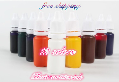 Encre pour timbres photosensible personnalisée, recharge de 5 ml ► Photo 1/3