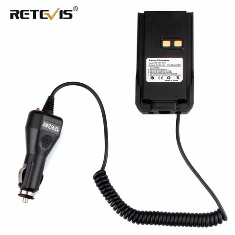 Éliminateur de batterie de chargeur de voiture noir 12V-24V pour Ailunce HD1/rechape RT29 émetteur-récepteur Radio bibande DMR Ham talkie-walkie ► Photo 1/6