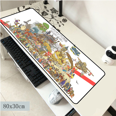 Totoro – tapis de souris 800x300x3mm pour ordinateur portable et de jeu, grand format, meilleure vente ► Photo 1/4