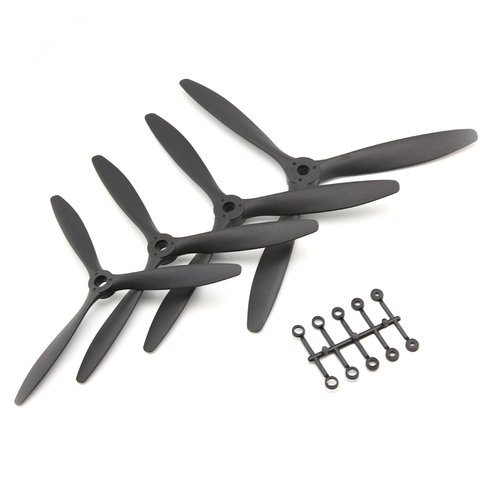 Hélice de Drone 8060 9060 1060 pouces, efficace 3 lames Spinner pour modèles RC ► Photo 1/6