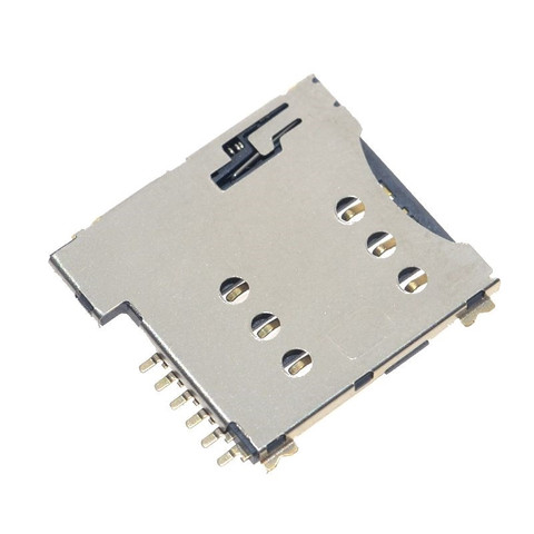 Auto-poussoir fente pour carte SIM Micro SIM porte-carte mémoire adaptateur connecter utilisation pour Module GSM SIM800L SIM800C ► Photo 1/6