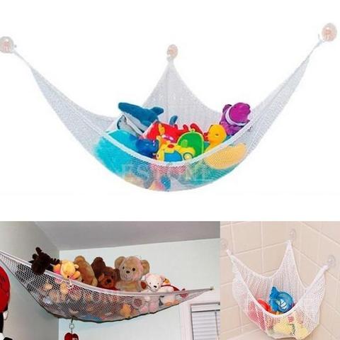 Hamac organiseur en filet pour jouets poupées animaux en peluche nouveau ► Photo 1/1