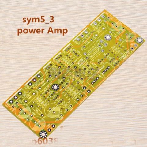 Carte PCB d'amplificateur de puissance Audio de la classe 150 W AB basée sur Symasym5-3 ► Photo 1/1