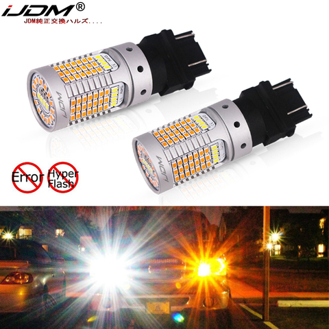 IJDM OEM Remplacer Errror canbus Sans 3157 LED 3357 3457 T25 AMPOULE LED Pour Ford F-150 F-250 F-350 Clignotant Et DRL AMPOULES ► Photo 1/6