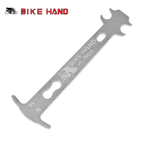 Bikehand – outils de réparation de vélo, chaîne de bicyclette, indicateur d'usure, vérificateur de chaîne, cyclisme, outils multifonctions de réparation de bicyclette ► Photo 1/1