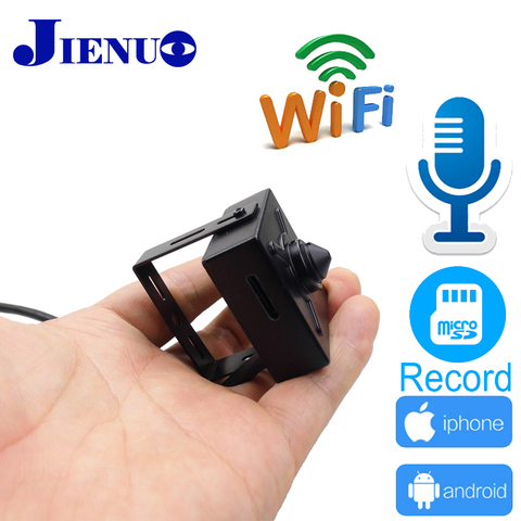 Mini caméra de Surveillance Ip wifi 720/960/1080P, dispositif de sécurité domestique sans fil, avec port Audio et SD, JIENO ► Photo 1/6