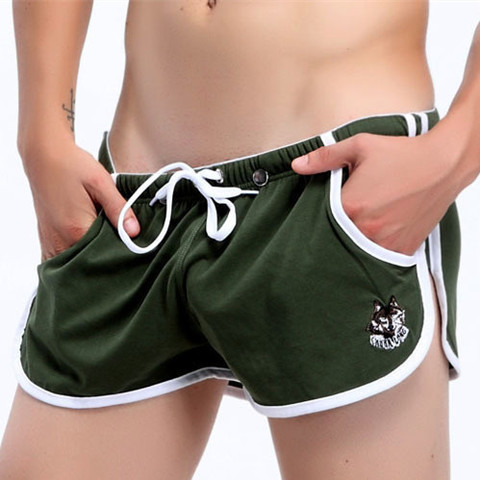 WangJiang-pantalon pour homme, quatre flèches vertes, ameublement, culotte d'angle à mouvement, caleçon boxeur ► Photo 1/4
