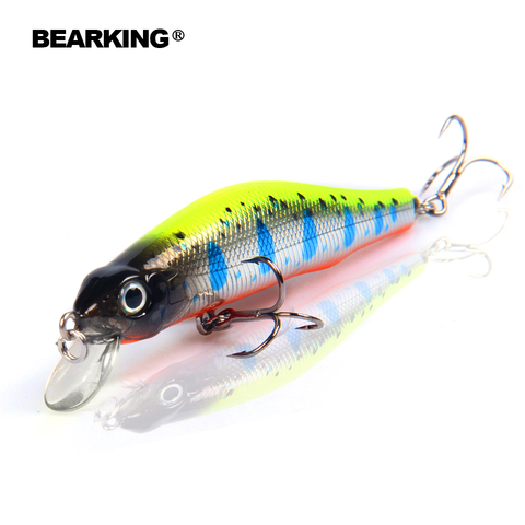 Bearking Bk17-M80 Leurre De Pêche 1 PC 80mm 8.5g aimant système Dur Leurre De Pêche Appâts Artificiels qualité Crochets Basse leurre De Pêche ► Photo 1/1