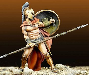 Leonidas en 300 colonnes 54mm ► Photo 1/1