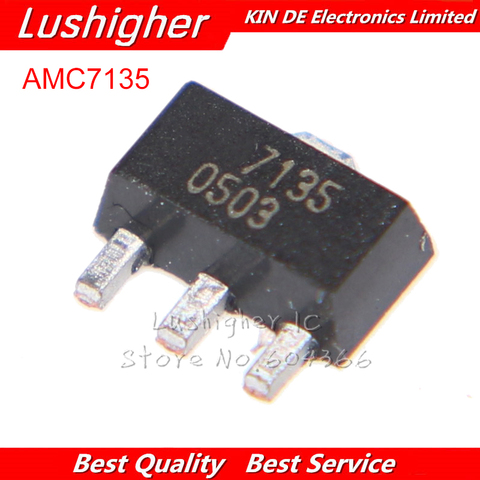 10 pièces L7135 SOT89 AMC7135 7135 SOT SMD ► Photo 1/4