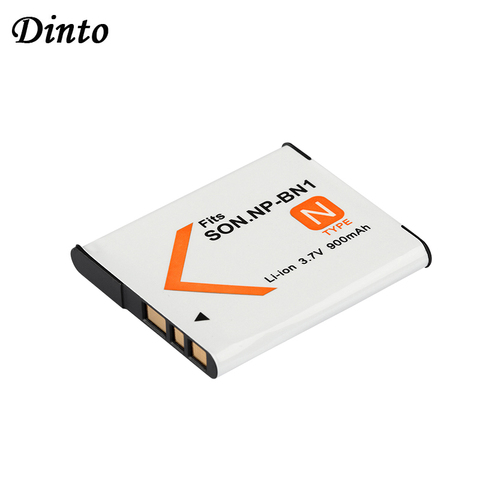 Dinto – batterie Li-ion NPBN1 pour appareil photo Sony, 900mAh, 1 pièce, pour W330, W350, W370, W380, W390, TX7, TX5, WX5C, W620 ► Photo 1/5
