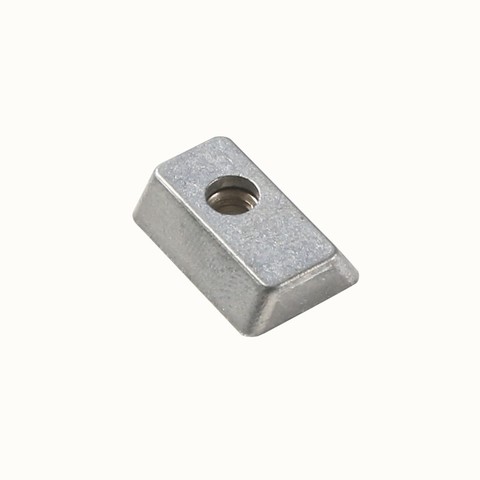 Zhouyu – plaque fixe en métal Z042M, écrou à fente à un trou dédié au premier outil, Mini accessoire de Machine polyvalent, 4 pièces/lot ► Photo 1/4