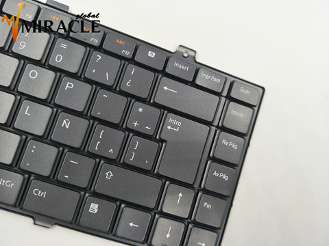 Nouveau clavier de remplacement pour Dell STUDIO, pour Dell STUDIO 15 15Z L501X XPS 14 L401X E6410 LA/SP, en espagnol, gris, noir, véritable ► Photo 1/6