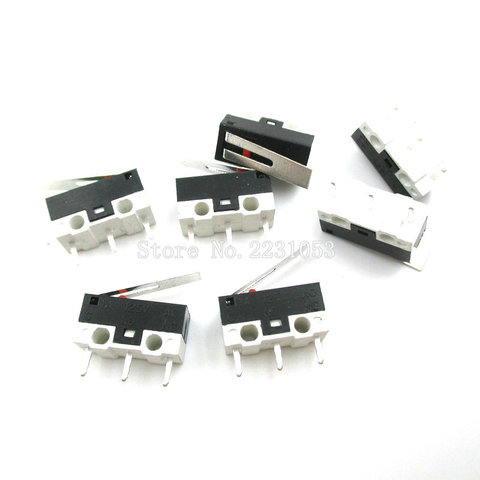 20 PCS/Lot Micro Commutateur à Bouton-Poussoir 3 Pin 2A 125 V AC Mini Lumière Tactile Interrupteur pour Souris ► Photo 1/1