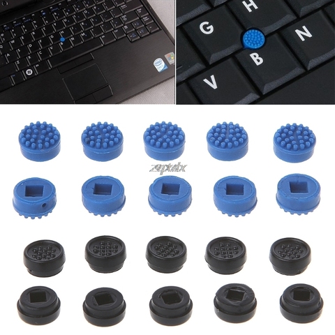 10 pièces Trackpoint pointeur souris bâton Point capuchon pour DELL ordinateur portable clavier noir/bleu couleur Z09 livraison directe ► Photo 1/6