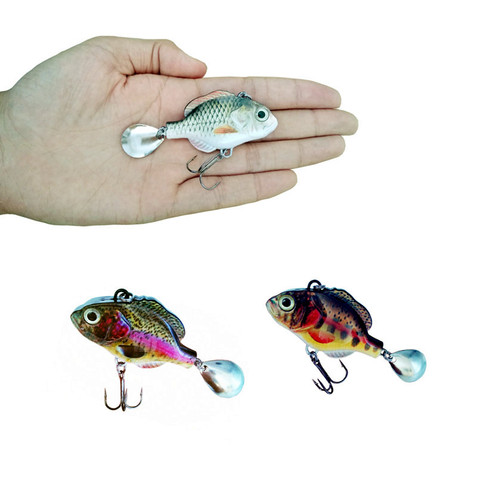 Leurre métallique rigide de type poisson nageur, appât artificiel idéal pour la pêche sur glace, 3.34/8.5cm, 1.41oz, 40g ► Photo 1/6