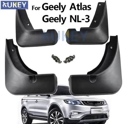 Garde-boue moulés 4 pièces pour Geely Atlas 2016 - 2022 garde-boue garde-boue garde-boue garde-boue garde-boue NL-3 Proton X70 2017 ► Photo 1/6