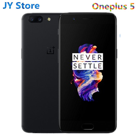 Original nouveau Oneplus 5 6GB RAM 64GB ROM Snapdragon 835 Octa Core Android Dash Charge reconnaissance d'empreintes digitales un Plus téléphone portable ► Photo 1/1