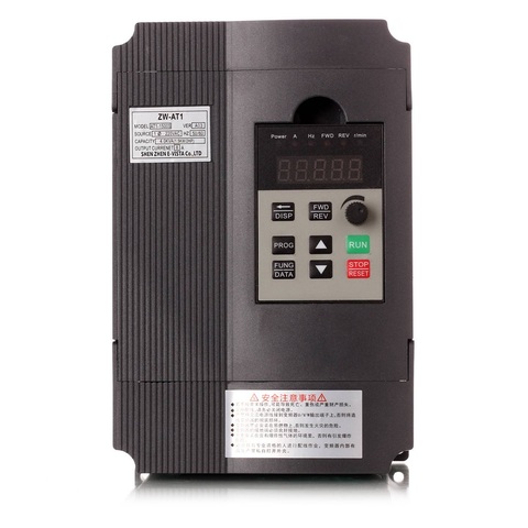 VFD-Mini convertisseur de fréquence ZW-AT1 kw/2,2 kw/4kw, 3P 220V ou Triple Delta, sortie 380V, avec petite taxe de livraison Wyt3 ► Photo 1/6