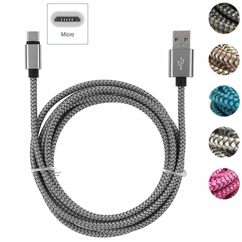 Micro USB câble de charge rapide pour Samsung Galaxy A3/A5/A7 J3 2016 S7 Edge Original 2/3 mètre de Long Kabel chargeur de téléphone cordon court ► Photo 1/6